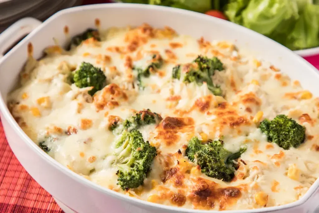 Brócolis Gratinado Super Cremoso para Se Deliciar