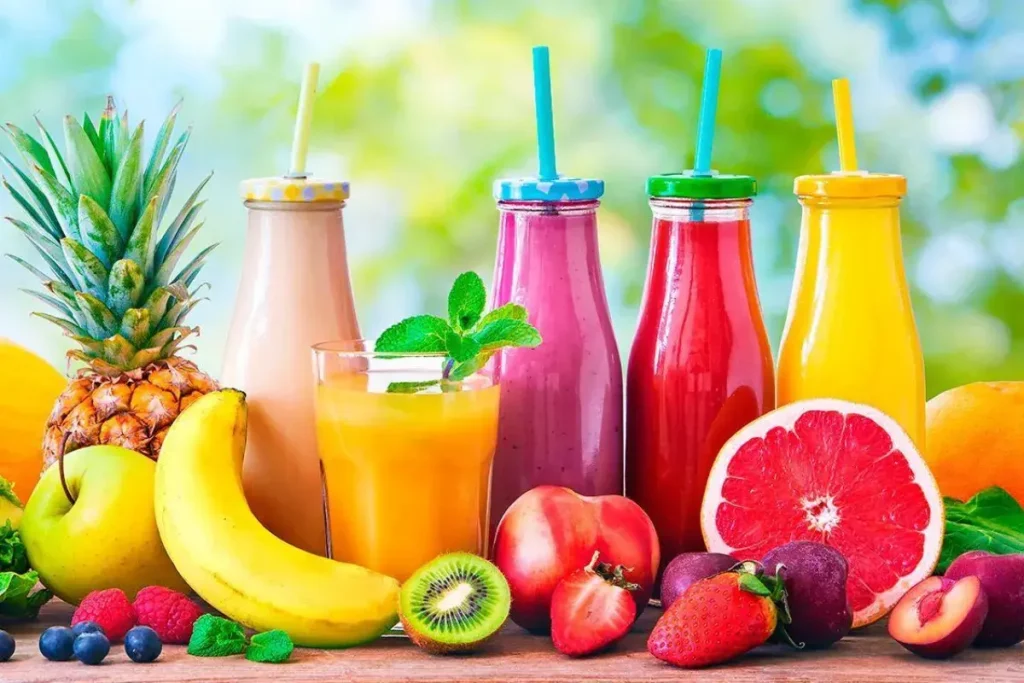 Vitamina com Mix de Frutas a Bebida Perfeita do Verão