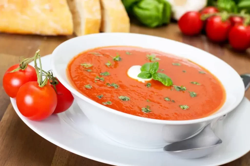 Receita de Sopa de Tomate que Vai Aquecer o Seu Paladar - Receitas e Cozinha