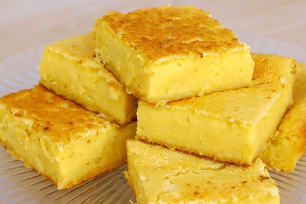 Bolo de Milho Cremoso de Liquidificador Rápido e Irresistível