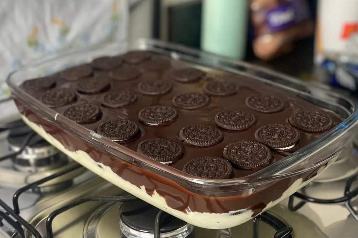 Pavê de Oreo Sobremesa Fantástica que Todos Adoram