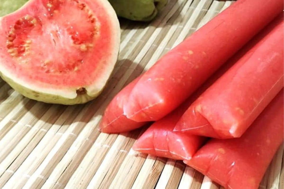 Geladinho de Goiaba com Iogurte a Refrescância Tropical