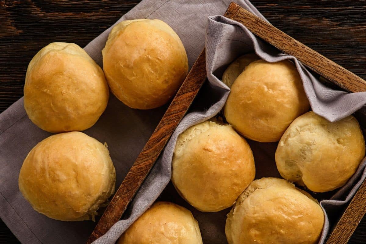 Pão de Batata Doce com Leite em Pó para Toda a Família