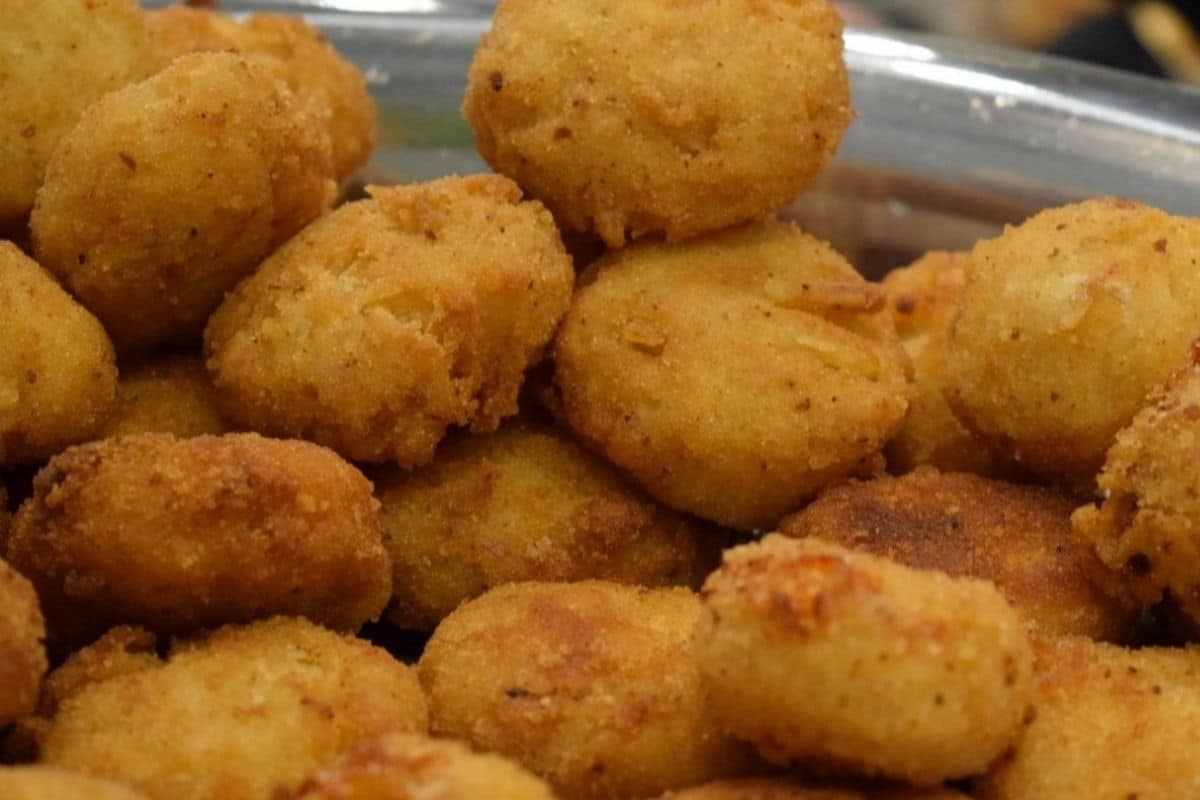 Bolinho de Mandioca na Airfryer Fica Super Crocante