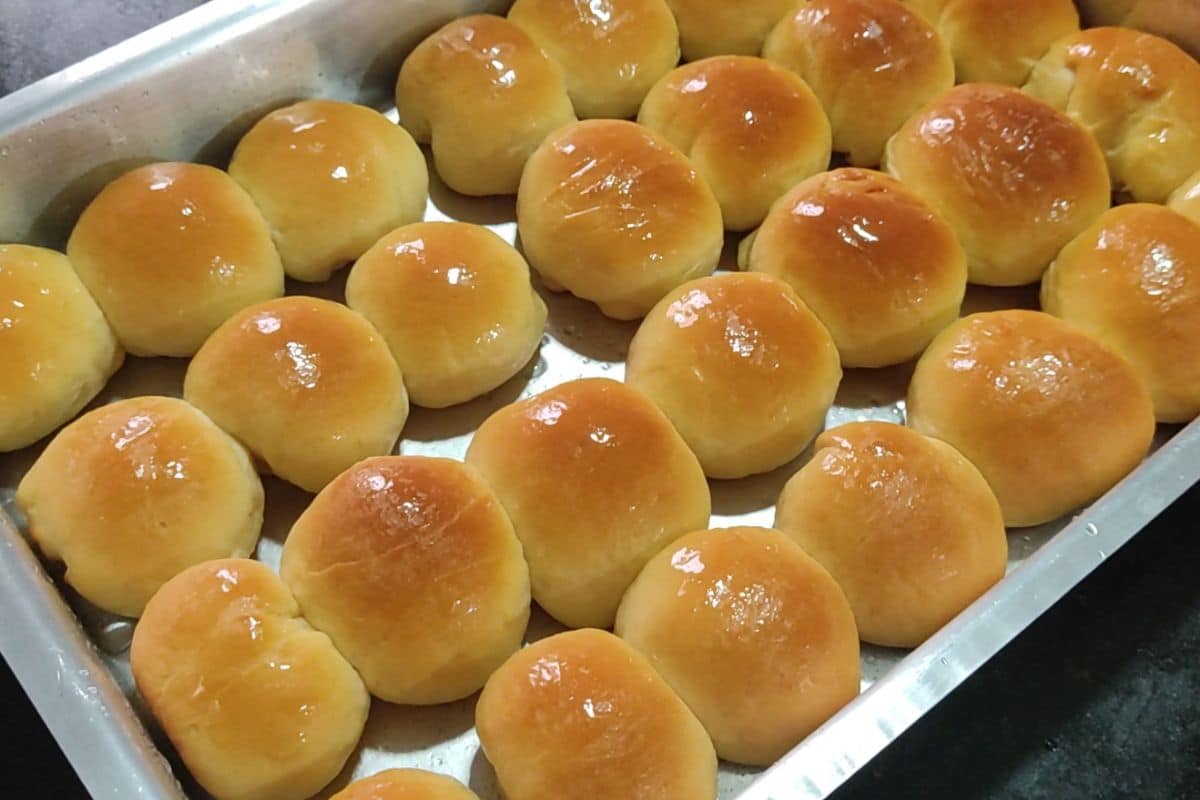 Pãozinho de Colher Serve Bem o Café da Manhã